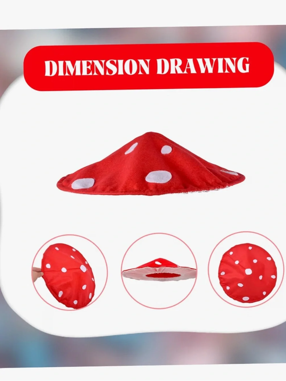 Mushroom Hat for Kids 16